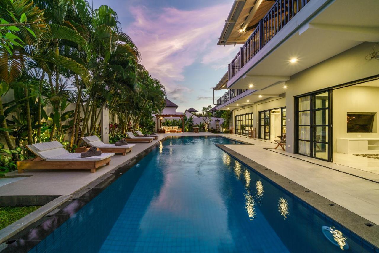 Villa Okenada - Modern 5-Bedroom Pool Villa In Berawa! Canggu Exterior foto